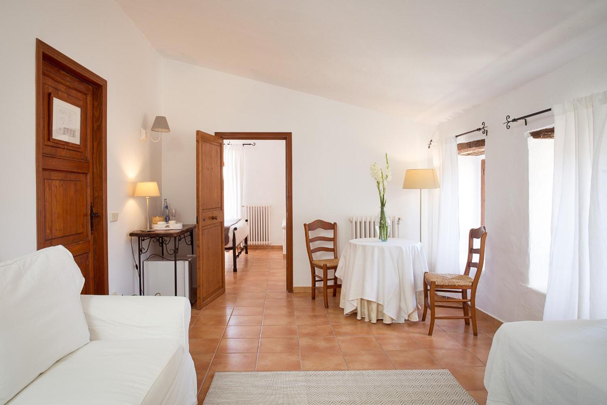 Finca Es Castell Binibona Стая снимка